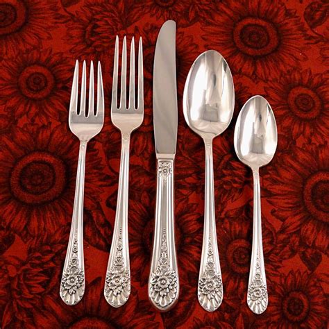 Jubilee Silverplate Set of Silver Flatware at The.